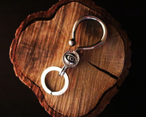 "STARE"KeyHolder -SILVER