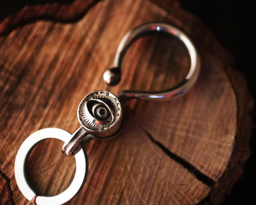 "STARE"KeyHolder -SILVER