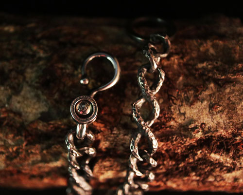 "STARE" DIG KeyChain -SILVER