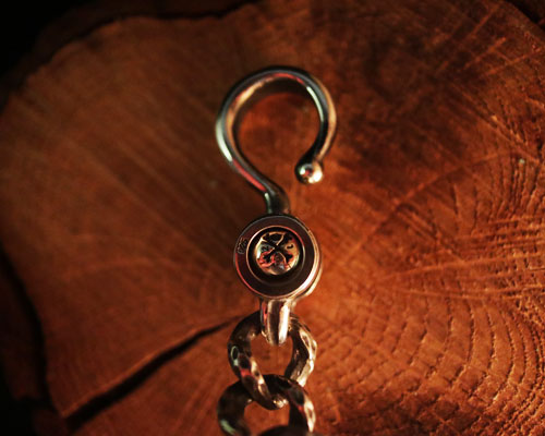 "STARE" DIG KeyChain -SILVER