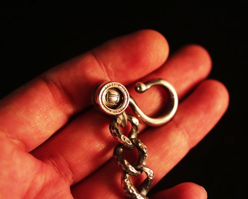"STARE" DIG KeyChain -SILVER