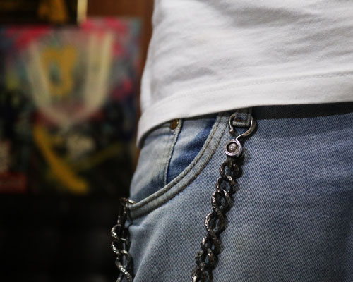 "STARE" DIG KeyChain -SILVER