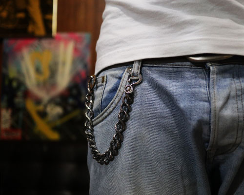 "STARE" DIG KeyChain -SILVER