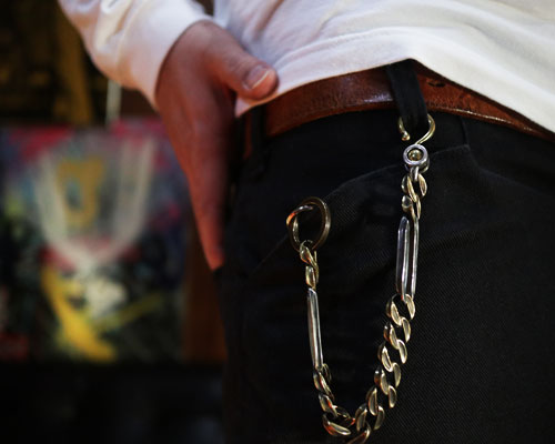 "STARE" EDGY KeyChain -COMBI