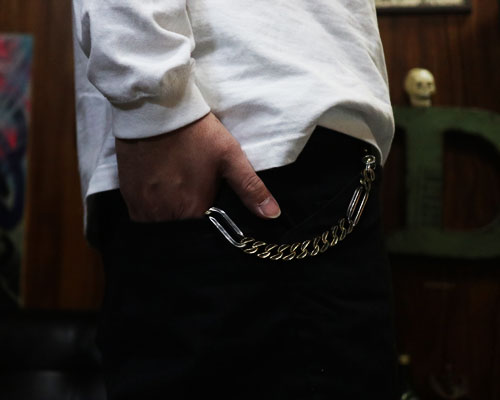 "STARE" EDGY KeyChain -COMBI