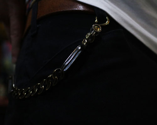 "STARE" EDGY KeyChain -COMBI