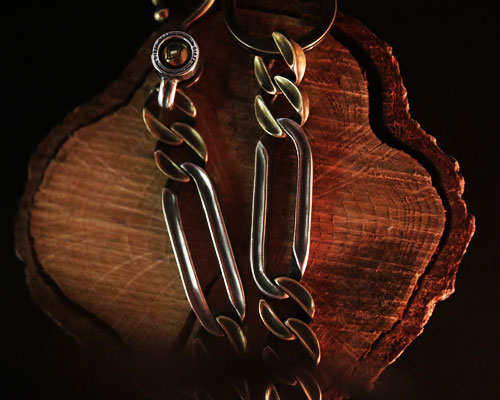 "STARE" EDGY KeyChain -COMBI