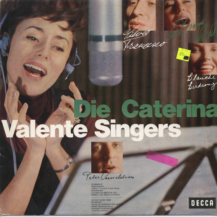 Caterina Valente Singers, Die (カテリーナ・ヴァレンテ) - Die