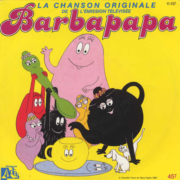Joop Stokkermans - La famille des Barbapapa (バーバパパ
