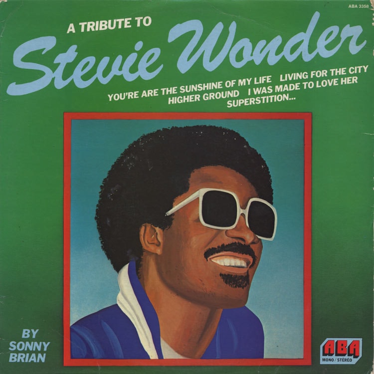 Sonny Brian - A Tribute To Stevie Wonder (Used LP) - デシネ