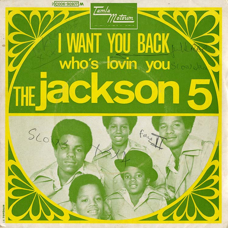 Jackson 5, The (ジャクソン・ファイブ) - I Want You Back / Who's