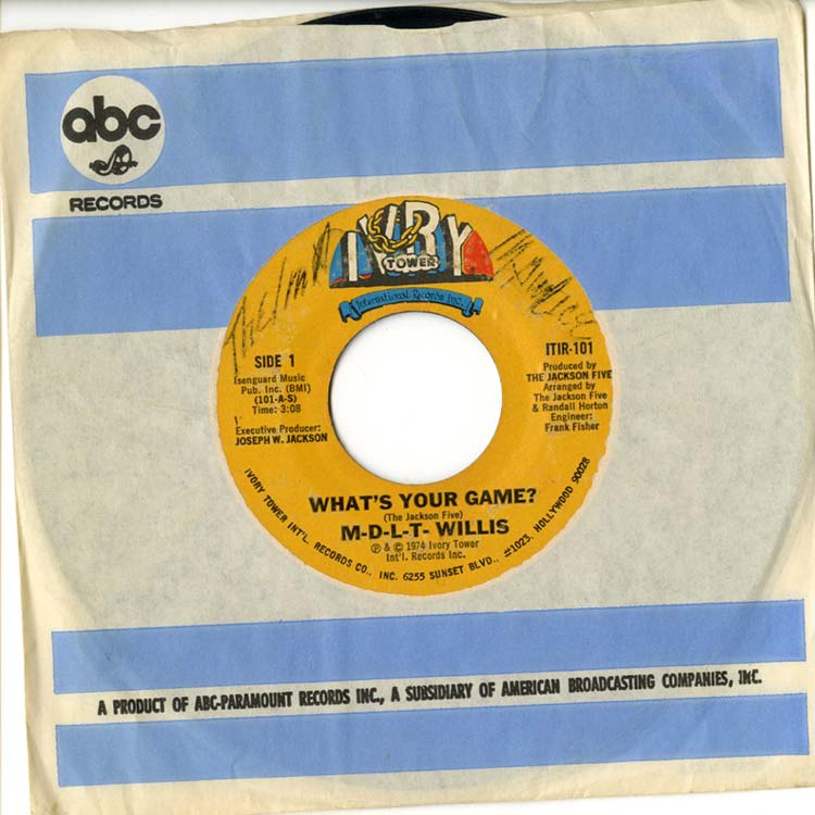 M-D-L-T Willis - What's Your Game / Runnin' and Pushin