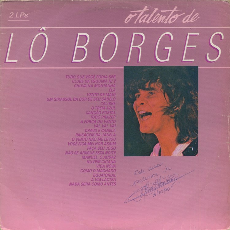 o talento de Lô Borges Lo Borges (ロー・ボルジェス) - O Talento de Lo Borges (Used