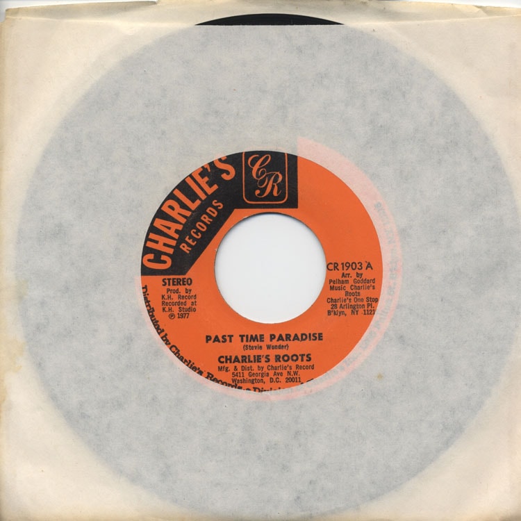Central / Pastime Paradise 7” 新品未使用 Charlie's Roots - Pastime Paradise (Used 7