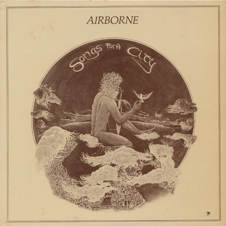 Airborne - Songs For A City (Used LP) - デシネ・ショップ
