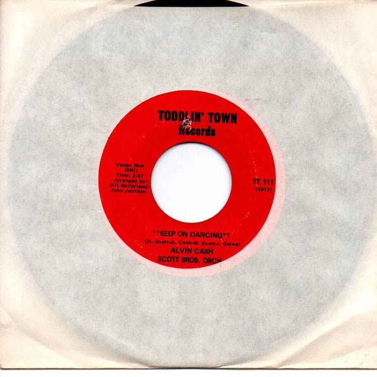 Alvin Cash / Scott Bros. Orch. - Keep On Dancing / Keep On Dancing