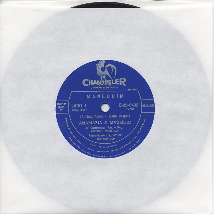 Anamaria & Mauricio - Manequim / Eu Quero Ver (Used 7