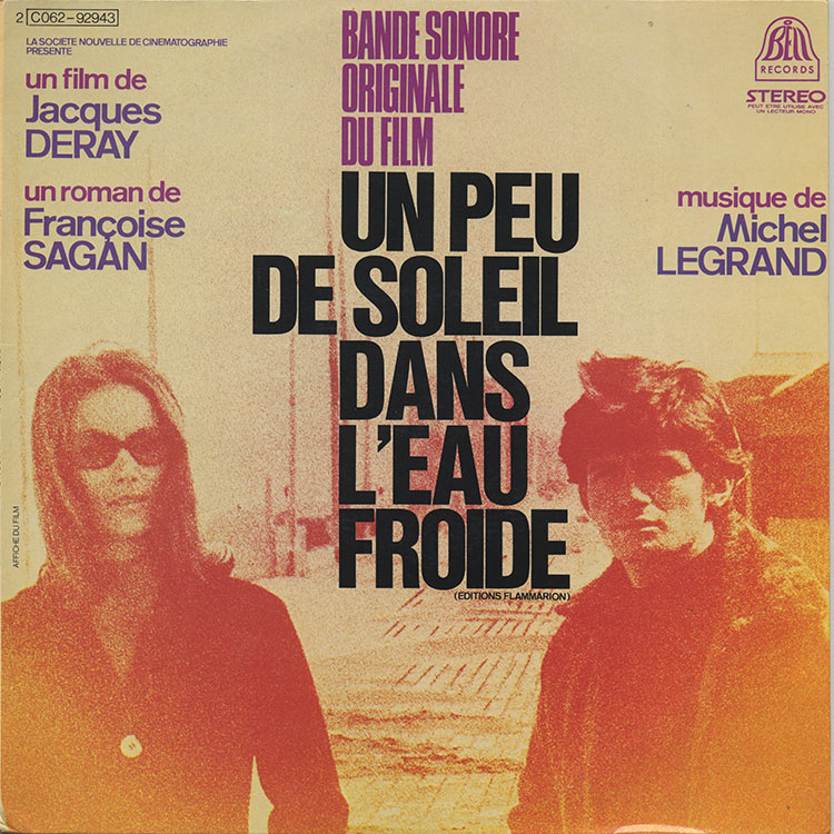 un peu de soleil dans l'eau froide サントラ Michel Legrand (ミシェル・ルグラン) - Un Peu De Soleil Dans L'Eau