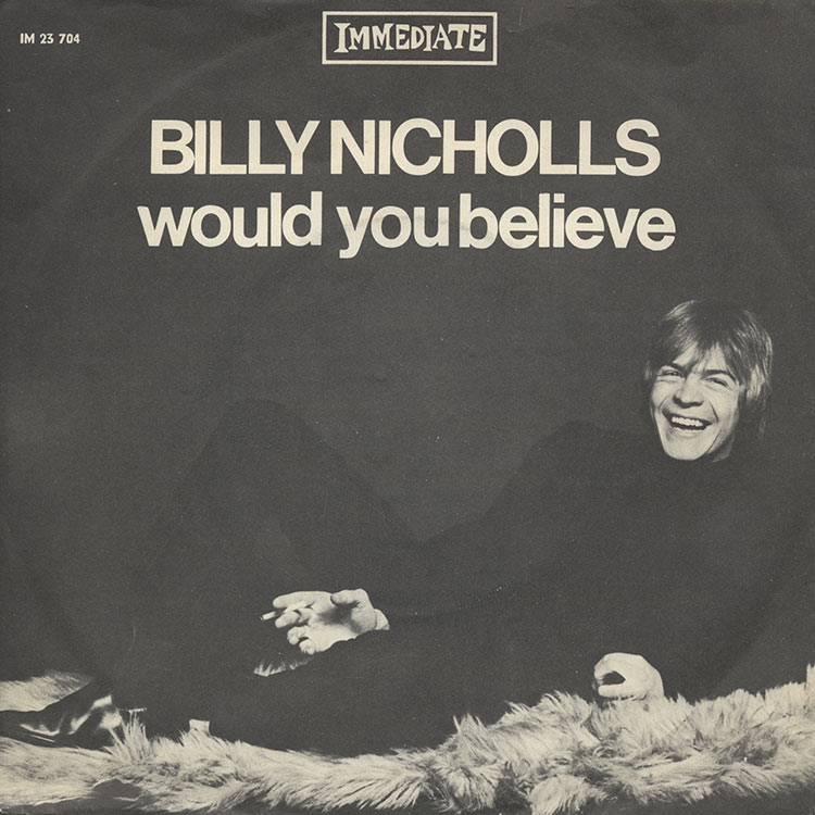 Billy Nicholls (ビリー・ニコルス) - Would You Believe / Daytime