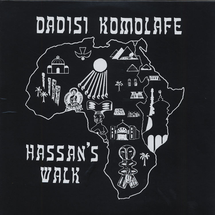 Dadisi Komolafe / Hassan's Walk（LP） Dadisi Komolafe (ダディシ・コモラフェ) - Hassan's Walk (Used LP