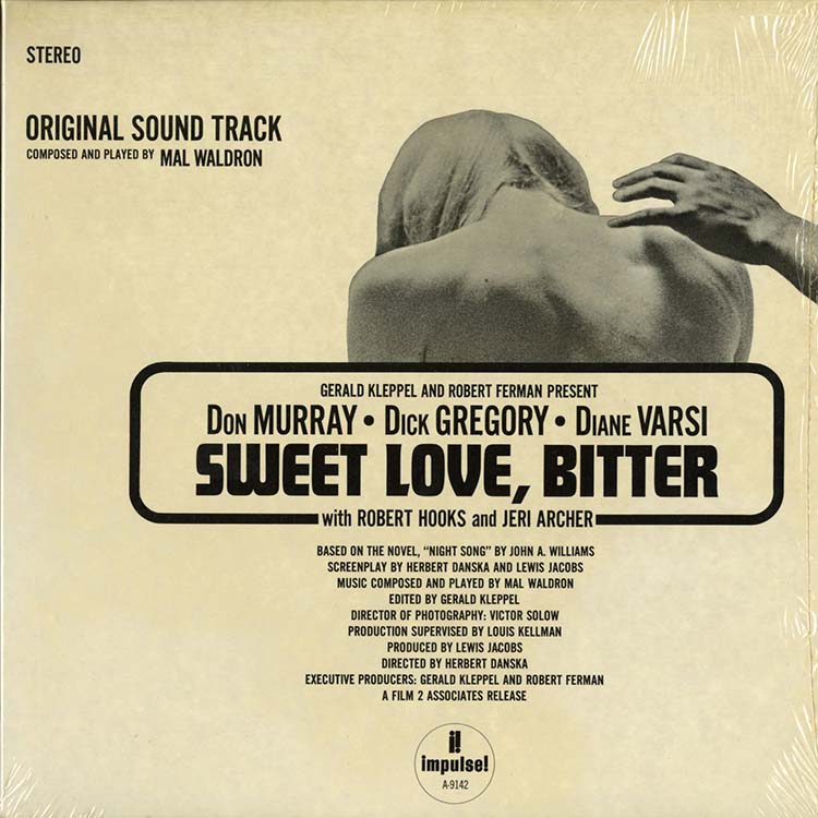 Sweet Love, Bitter Mal Waldron サントラ LP Mal Waldron (マル・ウォルドロン) - Sweet Love, Bitter (Used