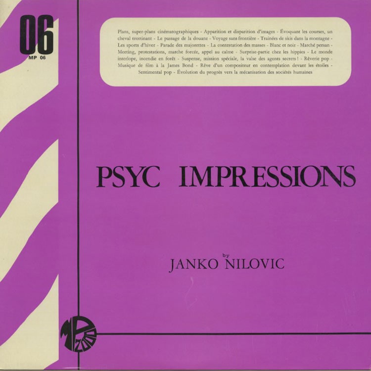 Janko Nilovic (ヤンコ・ニロヴィッチ) - Psyc Impressions [MP 06