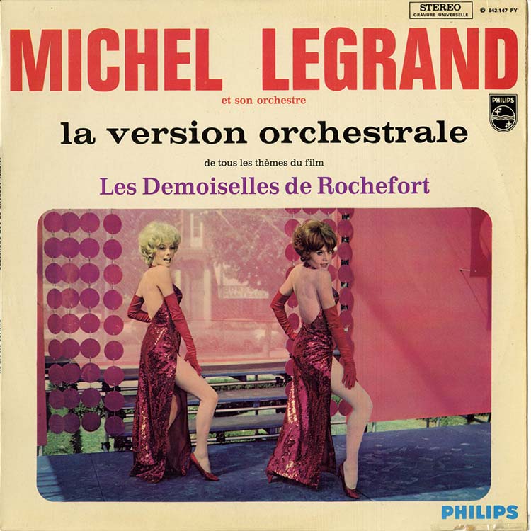 GILIORI　Michel Ragon　ミシェル・ラゴン Michel Legrand (ミシェル・ルグラン) - Les Demoiselles De Rochefort