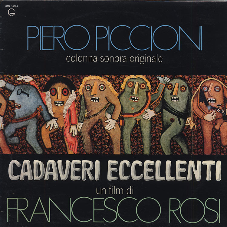 Piero Piccioni (ピエロ・ピッチオーニ) - Cadaveri Eccellenti