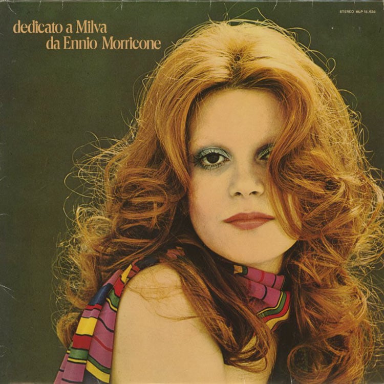 洋楽 dedicato a Milva da Ennio Morricone LP Milva [Ennio Morricone] (ミルバ) - Dedicato a Milva da Ennio