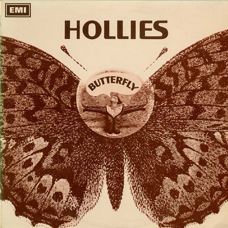 HOLLIES BUTTERFLY 国内盤レコード Hollies, The (ホリーズ) - Butterfly (バタフライ) (Used LP