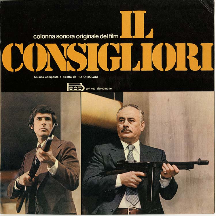 LP Ost, Riz Ortolani 続シンジケート FML31 SEVEN SEAS /00260 Riz Ortolani (リズ・オルトラーニ) - Il Consigliori (続
