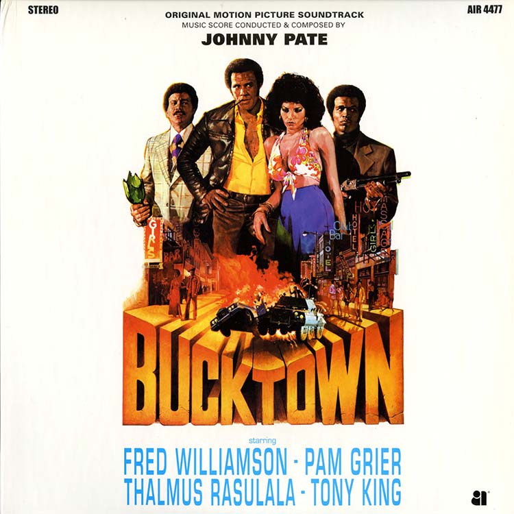【復刻】BUCKTOWN (LP) / JOHNNY PATE/ Johnny Pate - Bucktown (Used LP) - デシネ・ショップ・オンライン