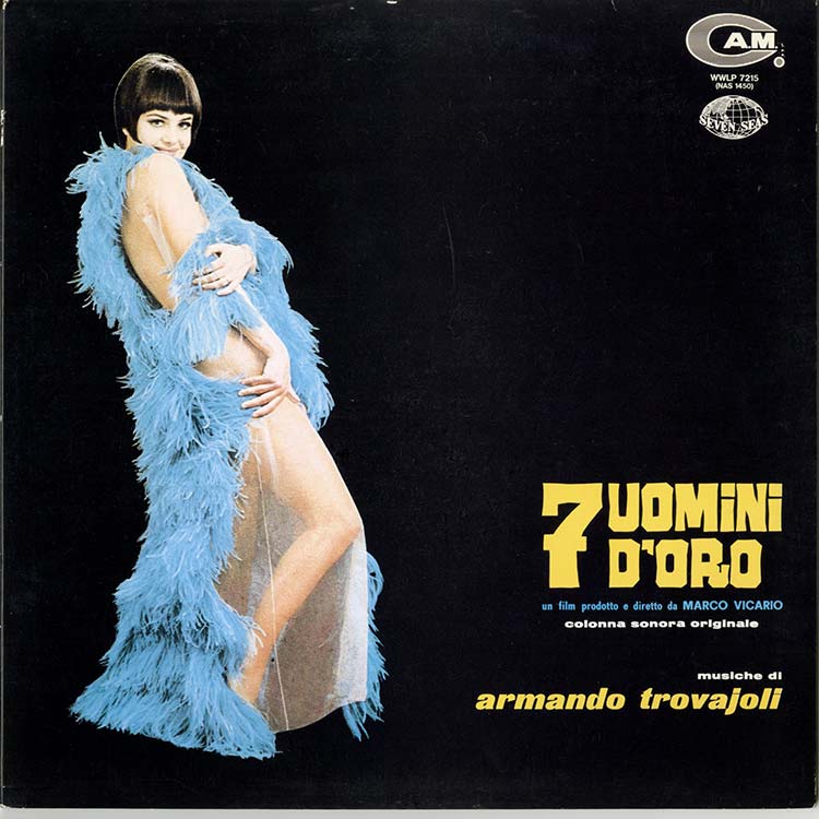 Armando Trovajoli／Seven golden men 7インチ Armando Trovajoli／Seven golden men 7インチ - メルカリ
