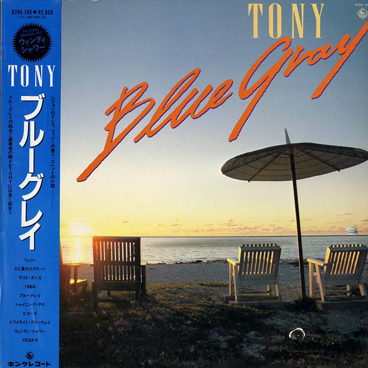 Tony (トニー) - Blue Gray (ブルー・グレイ) (Used LP
