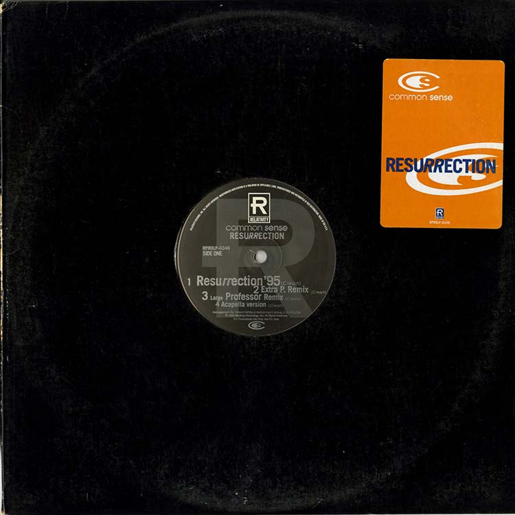 ★限定！ＵＳ２枚組ＬＰゲートフォールド★『ＲＥＳＵＲＲＥＣＴＩＯＮ』ＣＯＭＭＯＮ Common Sense - Resurrection (Used 12