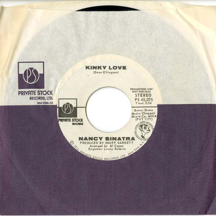 Nancy Sinatra (ナンシー・シナトラ) - Kinky Love (Used 7