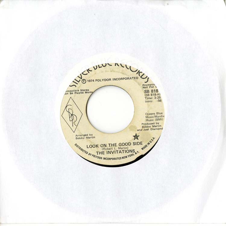 アート・デザイン・音楽 The One Show 1974 Invitations, The - Look On The Good Side / Look On The Good Side