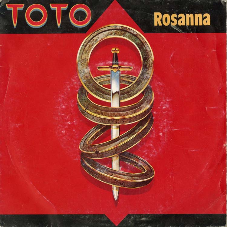 ロザーナ　4本 Toto (トト) - Rosanna / It's A Feeling (Used 7