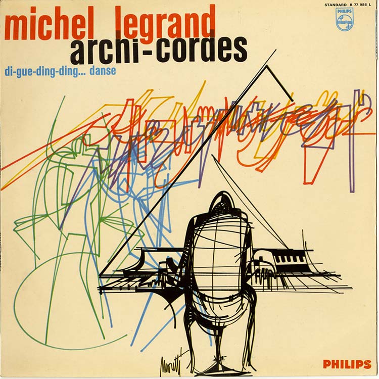 Michel Legrand (ミシェル・ルグラン) - Archi-Cordes (Used LP