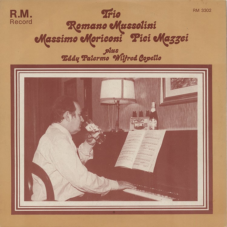 Trio Romano Mussolini Massimo Moriconi Pici Mazzei ロマーノ ムッソリーニ St 19 Original Used Lp デシネ ショップ オンライン Dessinee Shop Online