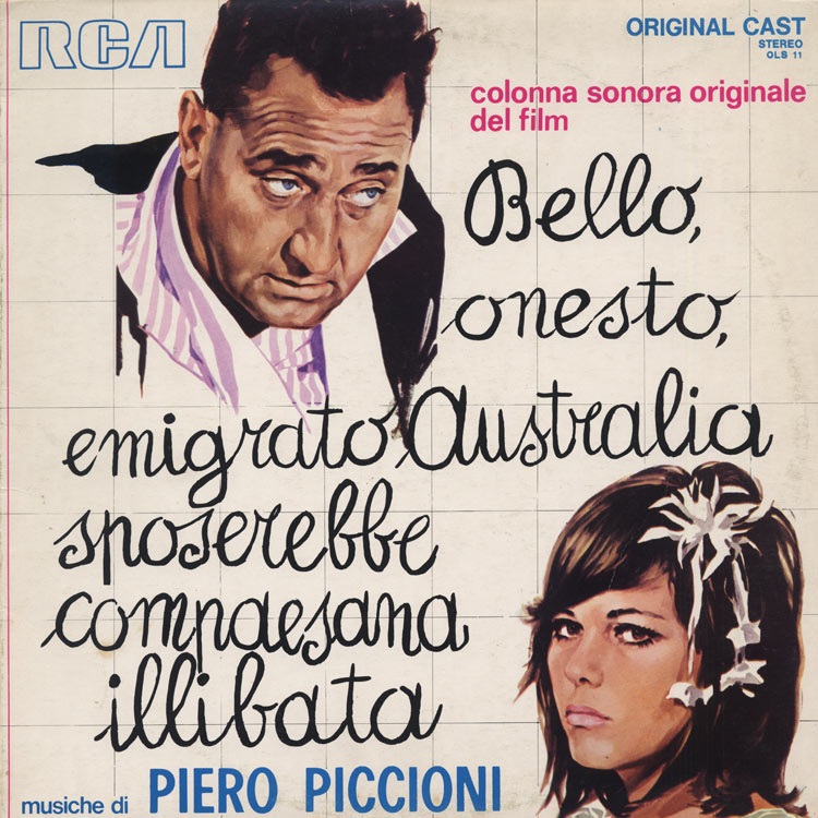 Piero Piccioni (ピエロ・ピッチオーニ) - Bello, Onesto, Emigrato