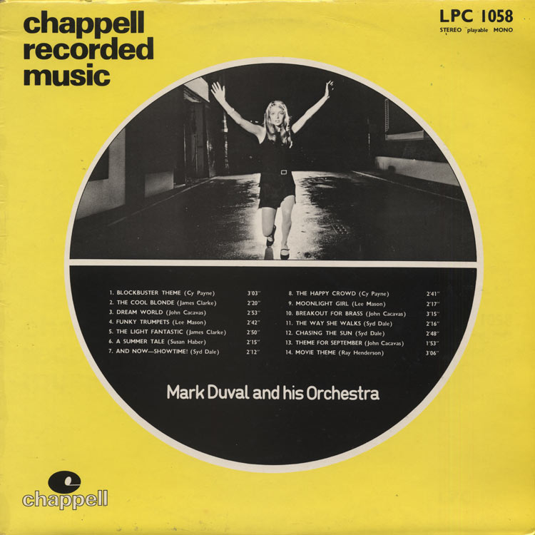 Mark Duval and His Orchestra - Chappell Recorded Music [LPC