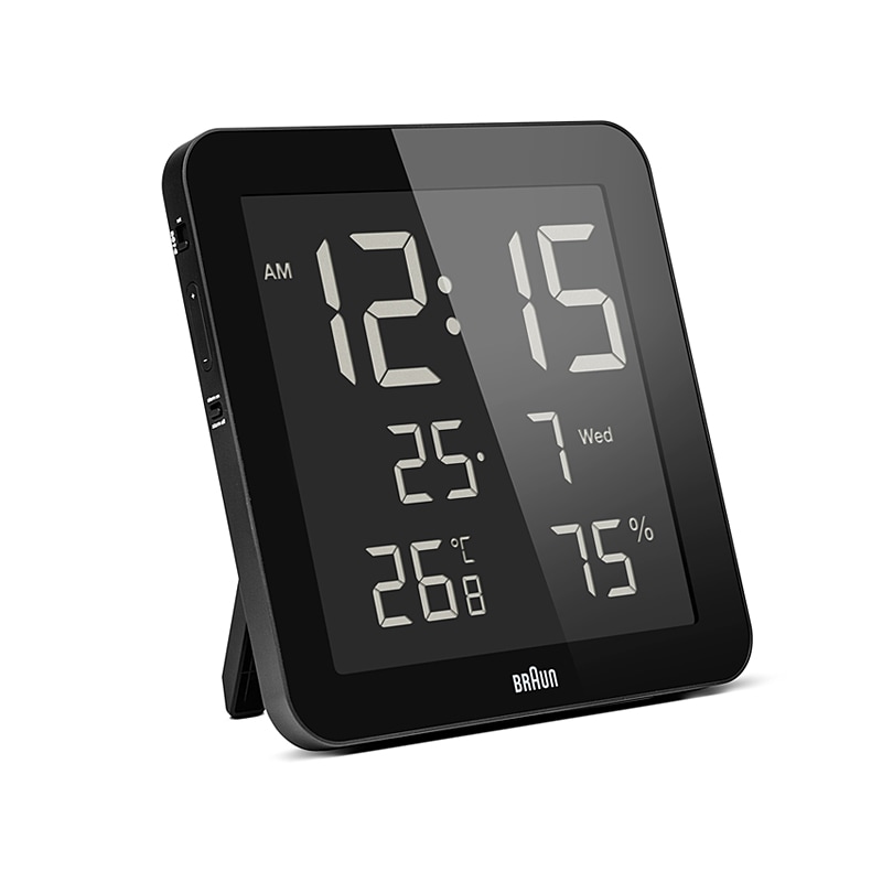 Braun (ブラウン) - Wall Clock [BNC014] (デジタル・ウォール