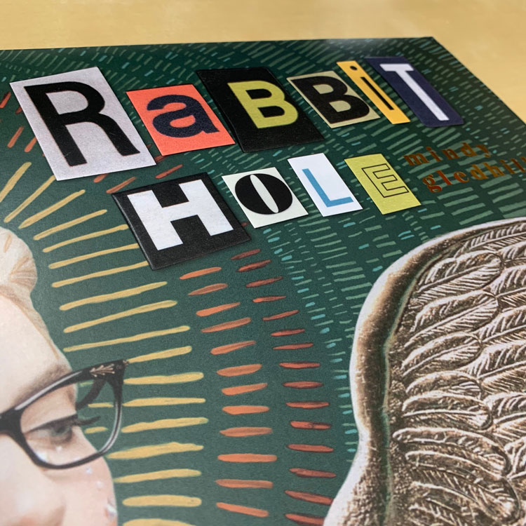 LP Mindy Gledhill Rabbit Hole DDD302 Blue Morph 未開封 /00260 Mindy Gledhill (ミンディ・グレッドヒル) - Rabbit Hole (ラビット