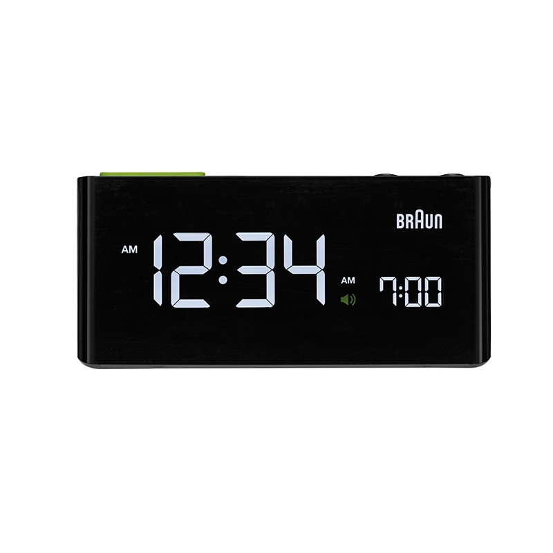 Braun (ブラウン) - Wall Clock [BNC016] (デジタル・クロック) (BKBK