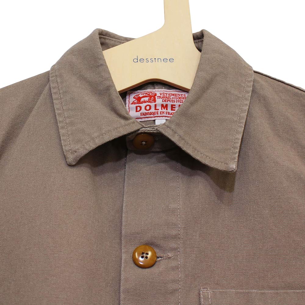 Dolmen (ドルメン) - Coverall Jacket (ワークジャケット) (Beige