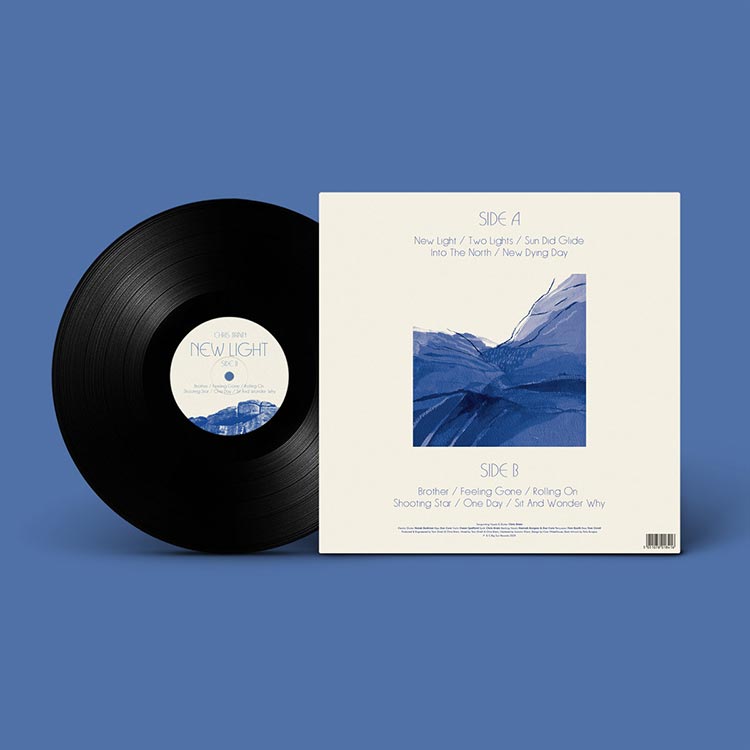 Chris Brain (クリス・ブレイン) - New Light (New LP) - デシネ