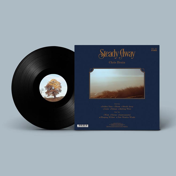 Chris Brain (クリス・ブレイン) - Steady Away (New LP) - デシネ