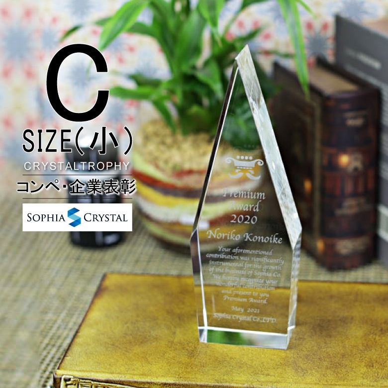 クリスタルトロフィー 【CR-25C】