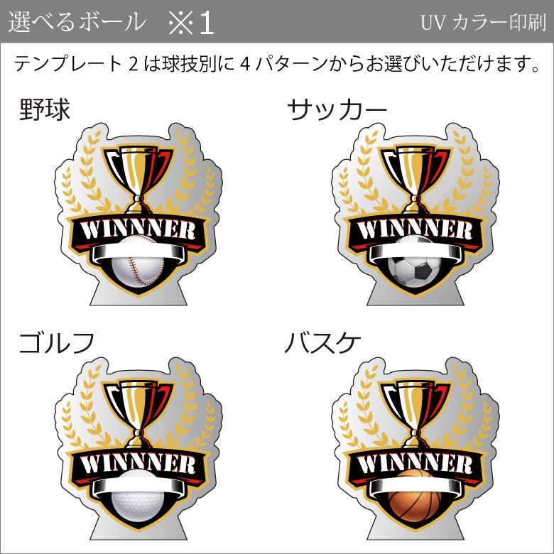 プレミアム アクリル トロフィー 【ART-4A】